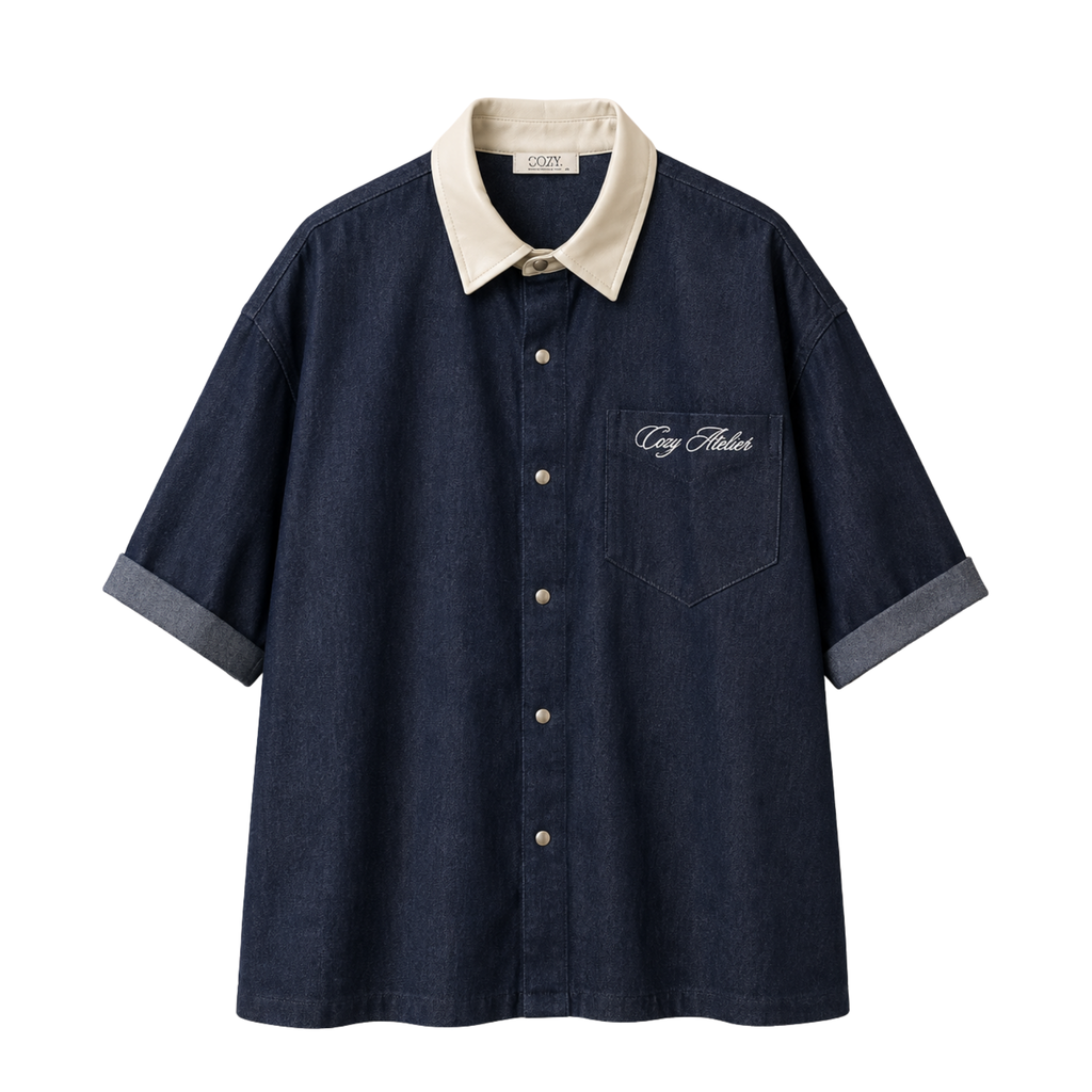 Ivory Denim Shirt