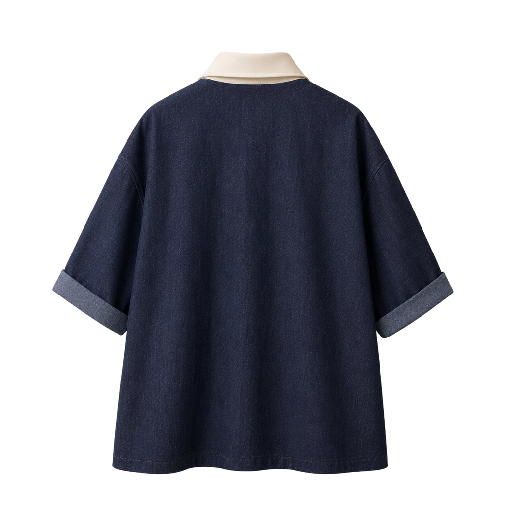 Ivory Denim Shirt