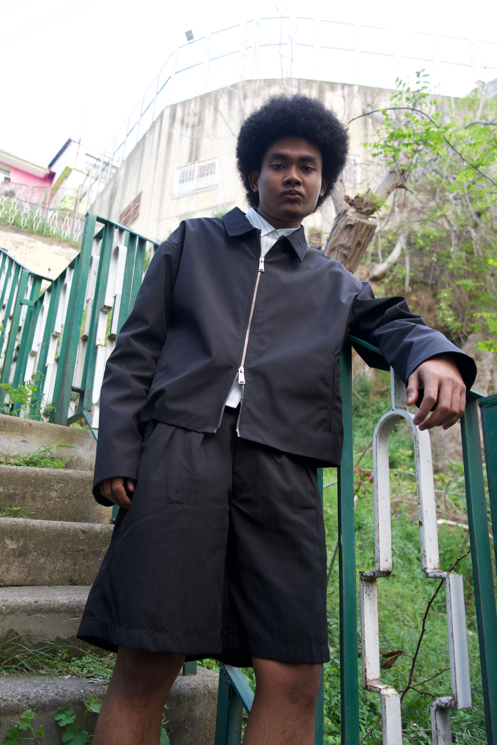 ZIP BLACK JACKET