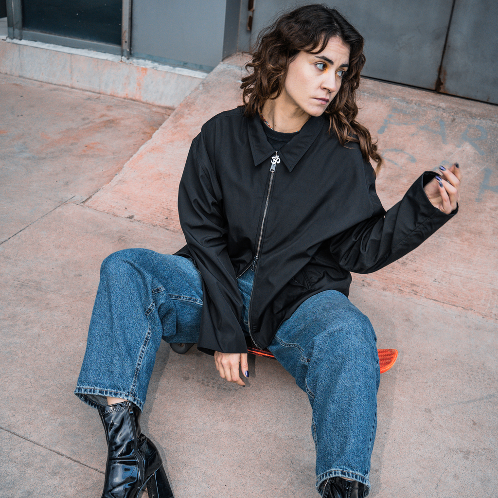 ZIP BLACK JACKET